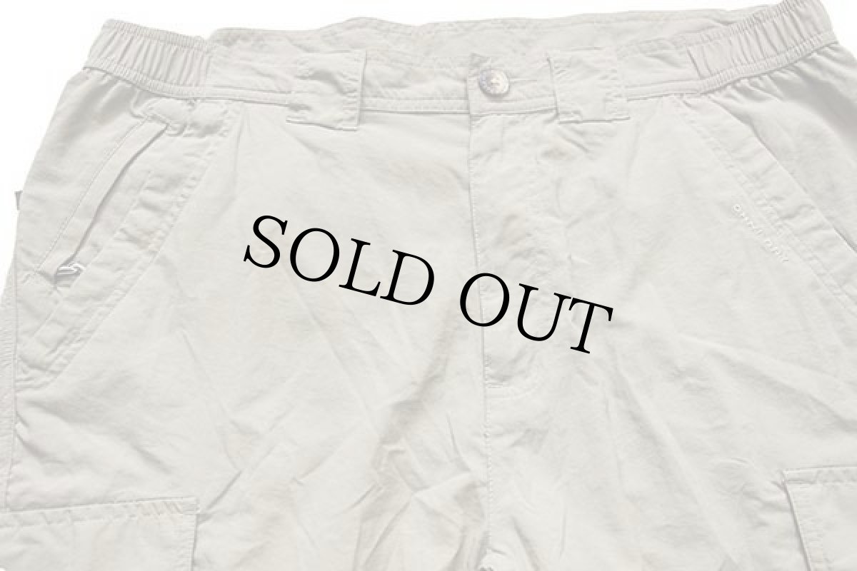 画像3: Columbiaコロンビア TITANIUM OMNI-DRY ナイロン カーゴ ショートパンツ グレーベージュ M★ショーツ (3)