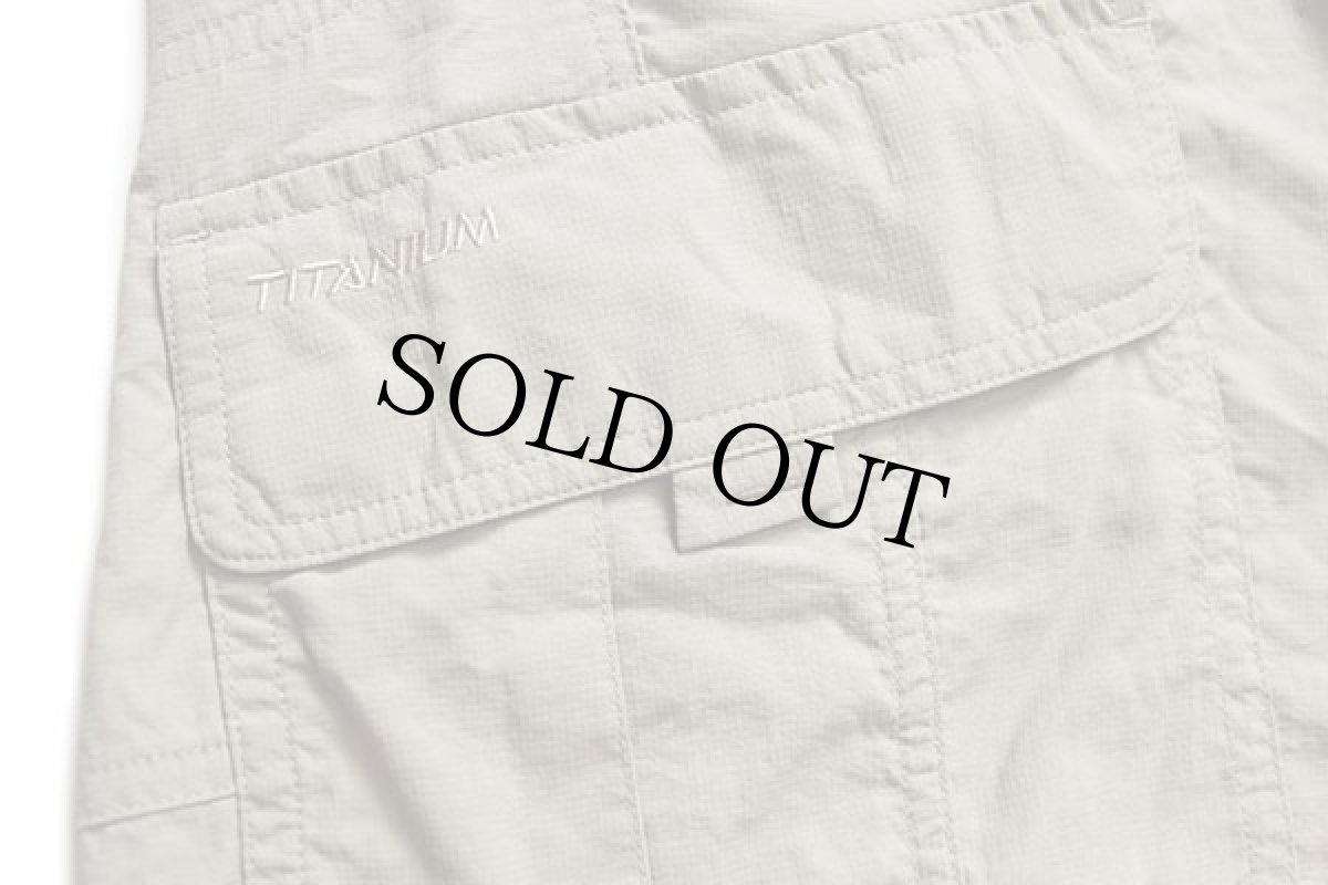 画像5: Columbiaコロンビア TITANIUM OMNI-DRY ナイロン カーゴ ショートパンツ グレーベージュ M★ショーツ (5)