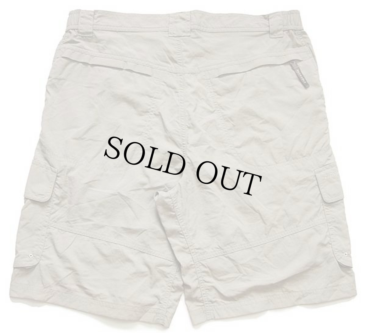 画像2: Columbiaコロンビア TITANIUM OMNI-DRY ナイロン カーゴ ショートパンツ グレーベージュ M★ショーツ (2)