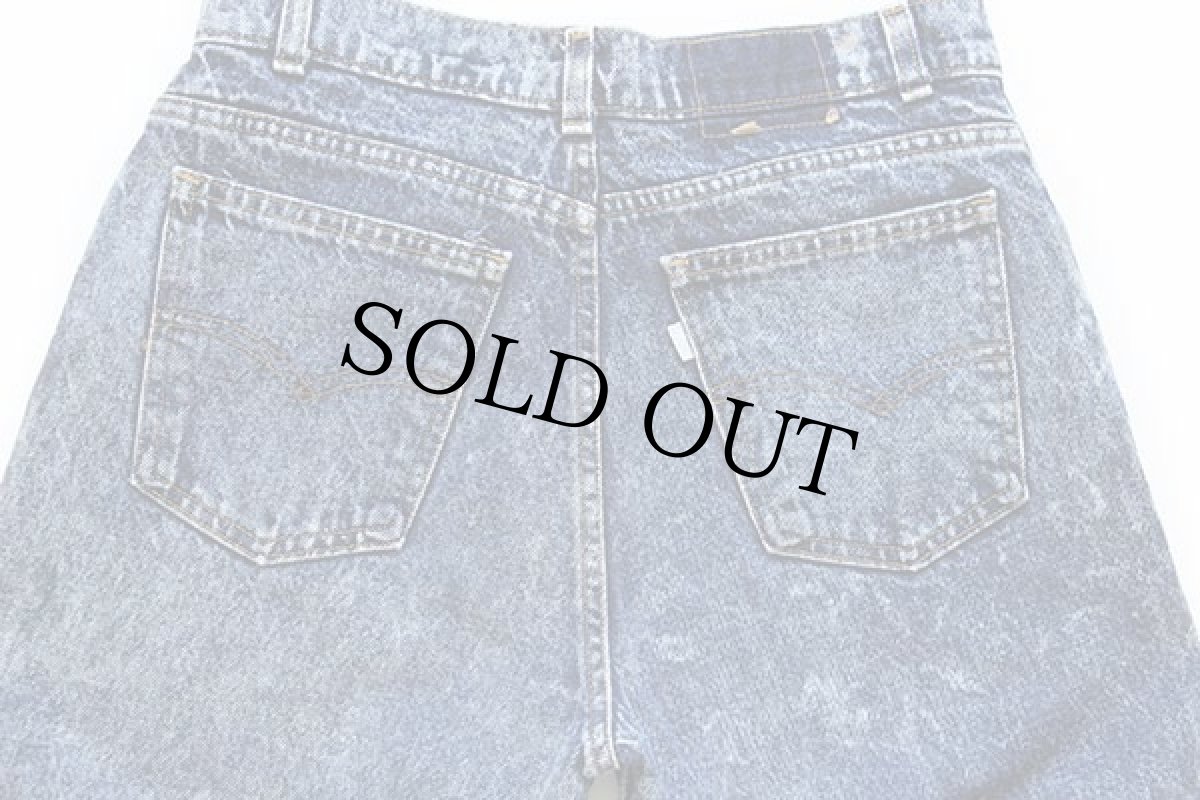 画像5: 80s USA製 Levi'sリーバイス 550 ケミカルウォッシュ デニムパンツ w31 L30★アシッド (5)