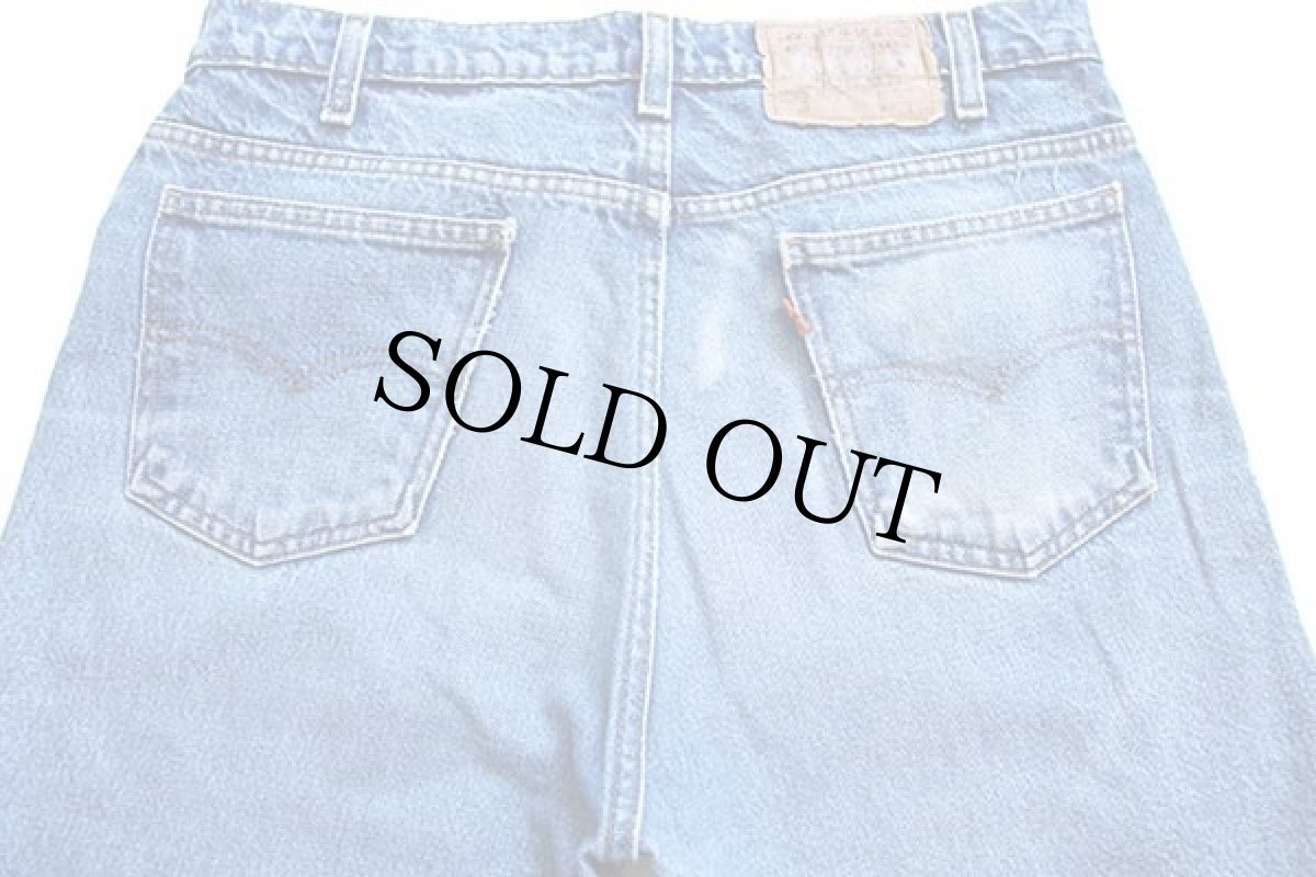 画像5: 80s USA製 Levi'sリーバイス 509 デニムパンツ w34 L30 (5)