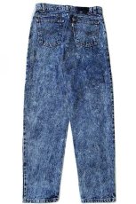 画像3: 80s USA製 Levi'sリーバイス 550 ケミカルウォッシュ デニムパンツ w31 L30★アシッド (3)