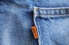 画像8: 80s USA製 Levi'sリーバイス 509 デニムパンツ w34 L30 (8)