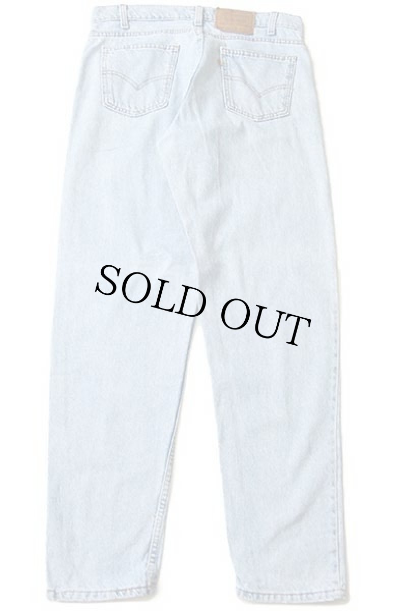 画像3: 90s USA製 Levi'sリーバイス 550 デニムパンツ アイスブルー w34 L32★203 (3)