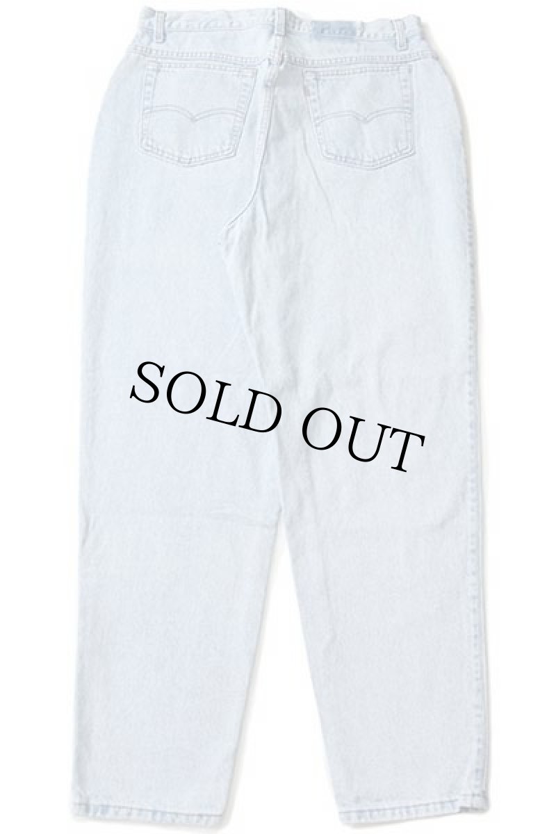 画像3: 90s USA製 Levi'sリーバイス 902 デニムパンツ アイスブルー 18 (3)