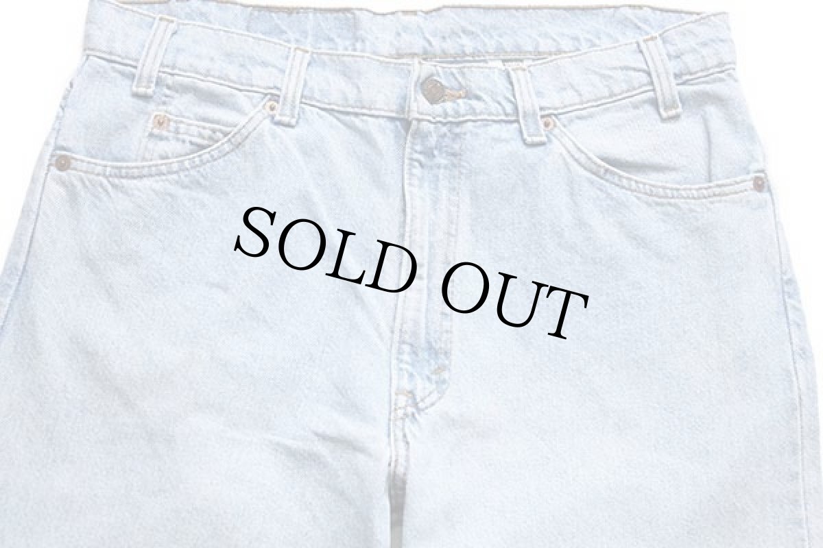 画像4: 90s USA製 Levi'sリーバイス 550 デニムパンツ アイスブルー w34 L32★203 (4)