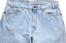 画像4: 90s USA製 Levi'sリーバイス 550 デニムパンツ アイスブルー w34 L32★203 (4)