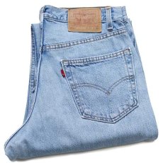 画像1: 00s USA製 Levi'sリーバイス 550 デニムパンツ w33 L30★188 (1)