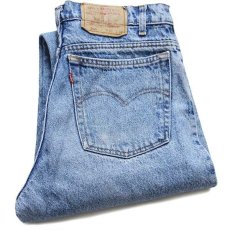 画像1: 90s USA製 Levi'sリーバイス 550 デニムパンツ w32 L32 (1)