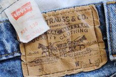 画像6: 80s USA製 Levi'sリーバイス 509 デニムパンツ w34 L30 (6)