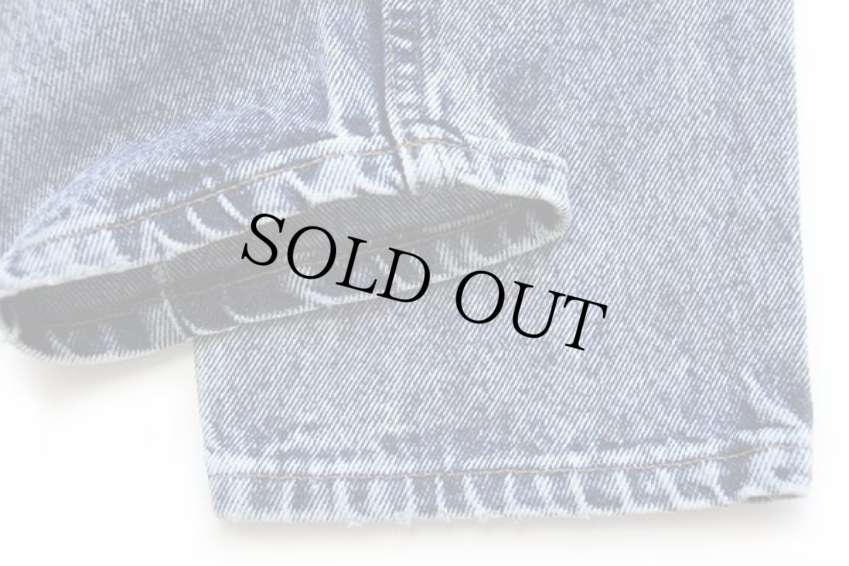 画像8: 80s USA製 Levi'sリーバイス 550 ケミカルウォッシュ デニムパンツ w31 L30★アシッド (8)