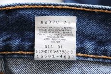 画像7: 00s USA製 Levi'sリーバイス 560 デニムパンツ 12 MIS M★50 (7)