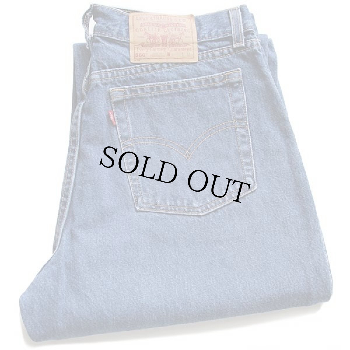 画像1: 00s USA製 Levi'sリーバイス 560 デニムパンツ 12 MIS M★50 (1)