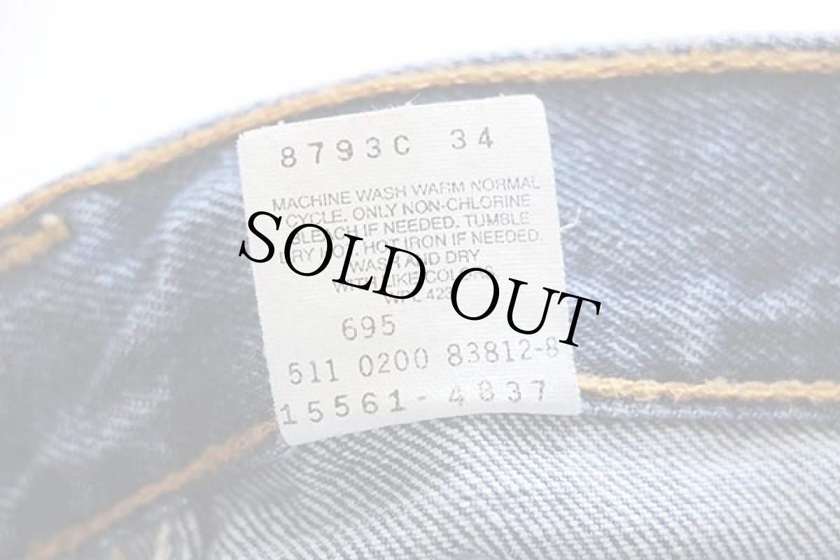 画像7: 00s USA製 Levi'sリーバイス 560 デニムパンツ 14 M★52 (7)