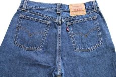 画像5: 00s USA製 Levi'sリーバイス 560 デニムパンツ 12 MIS M★50 (5)