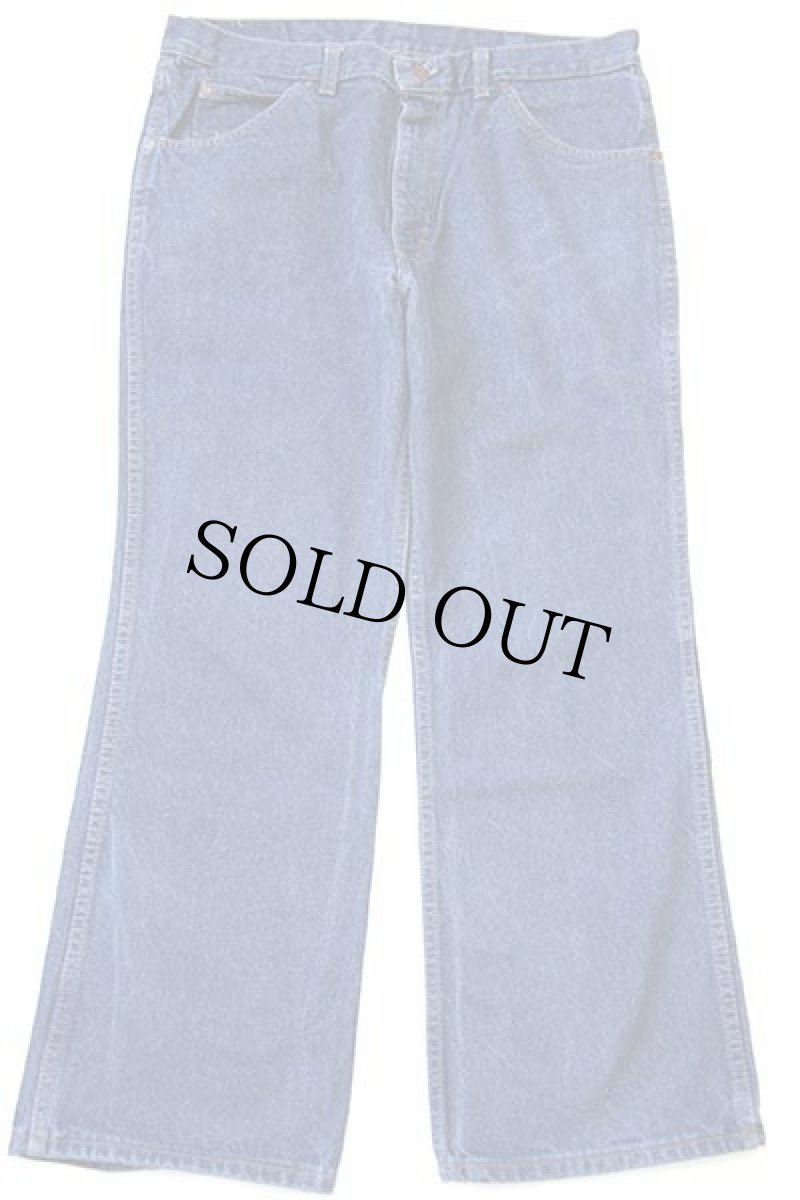 画像2: 80s USA製 SEARS ROEBUCKS フレア デニムパンツ w36 L29★ブーツカット (2)