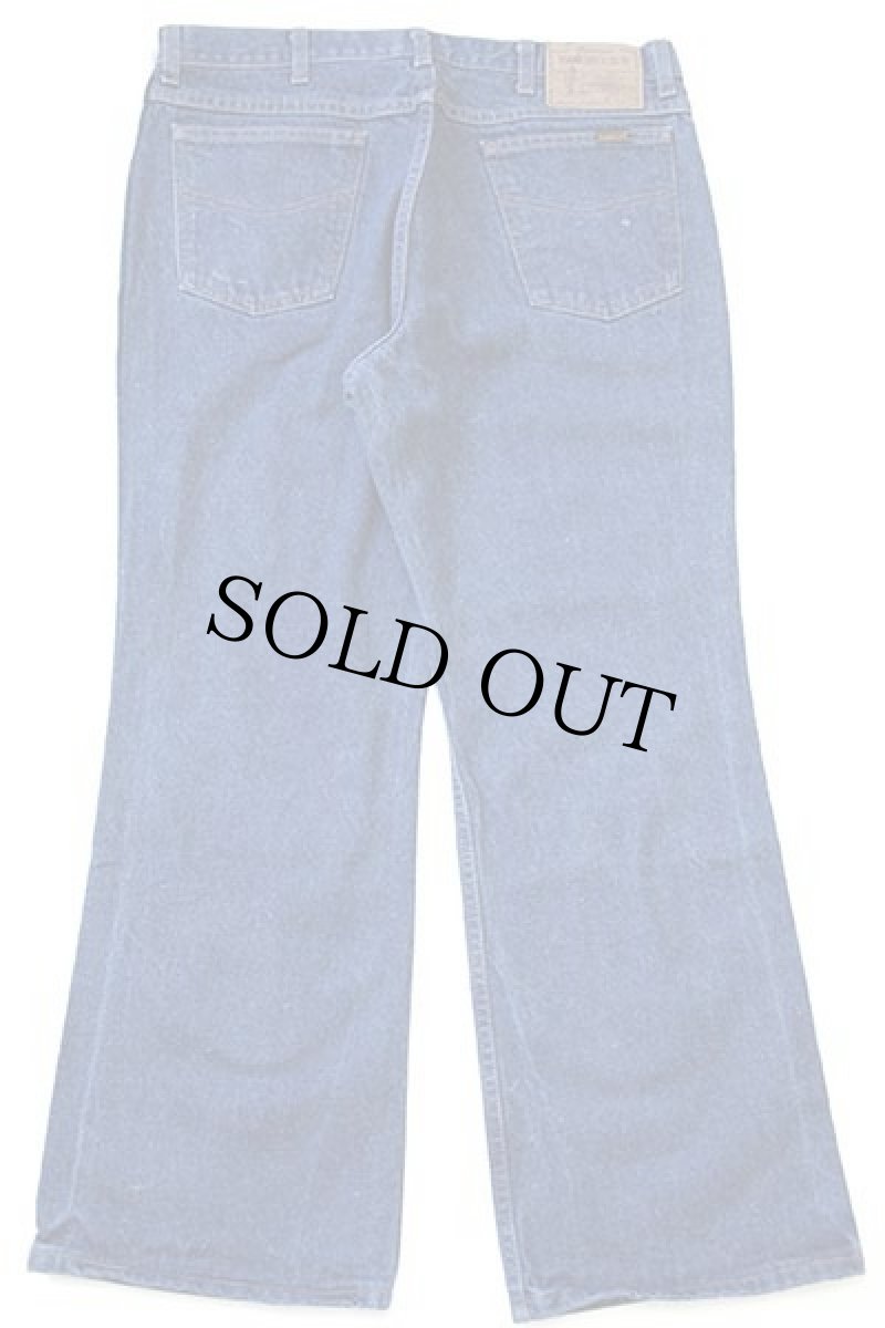 画像3: 80s USA製 SEARS ROEBUCKS フレア デニムパンツ w36 L29★ブーツカット (3)