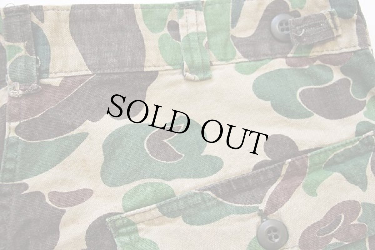 画像5: 70s RANGER ダックハンターカモ ベイカータイプ コットン ショートパンツ カスタム w34★ショーツ (5)