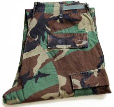 画像1: 90s 米軍 U.S.ARMY ウッドランドカモ BDU カーゴパンツ M-R★E (1)