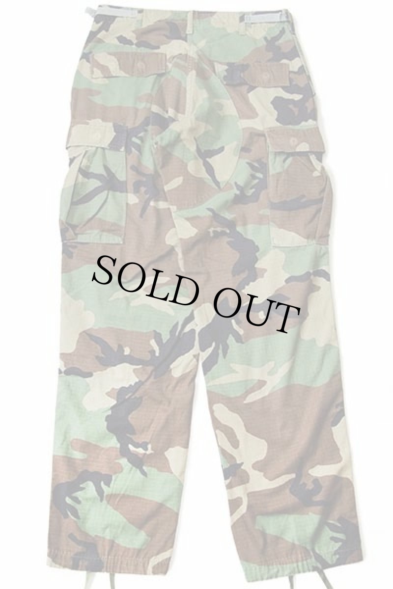 画像3: 90s 米軍 U.S.ARMY ウッドランドカモ BDU カーゴパンツ S-R★B (3)