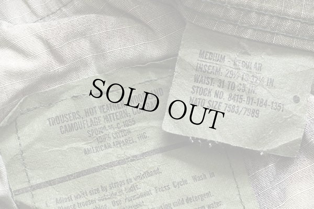 画像6: 90s 米軍 U.S.ARMY ウッドランドカモ BDU カーゴパンツ M-R★E (6)