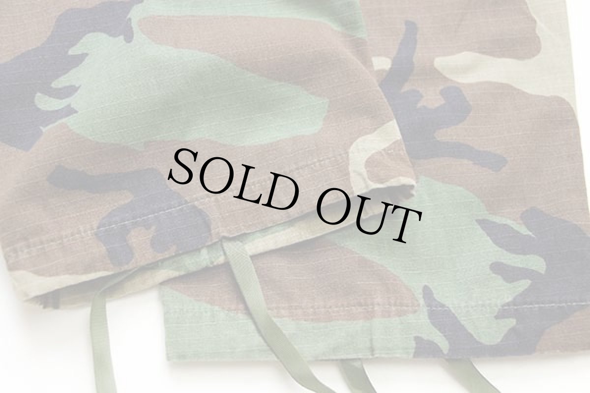 画像7: 90s 米軍 U.S.ARMY ウッドランドカモ BDU カーゴパンツ S-R★B (7)