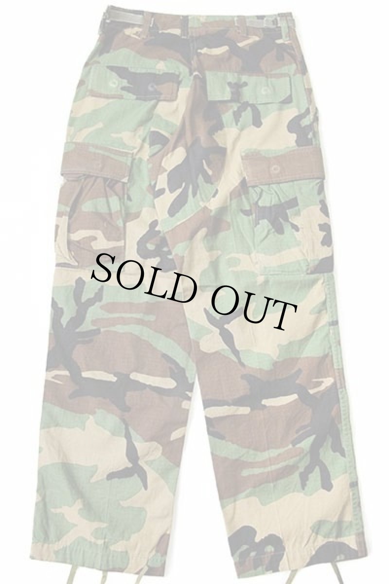 画像3: 90s 米軍 U.S.ARMY ウッドランドカモ BDU カーゴパンツ XS-XS★I (3)