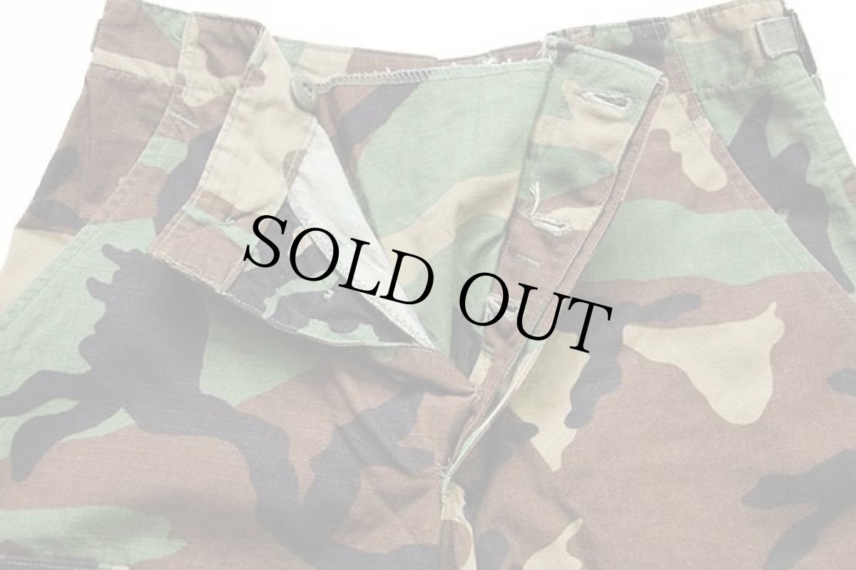 画像4: 90s 米軍 U.S.ARMY ウッドランドカモ BDU カーゴパンツ XS-XS★I (4)