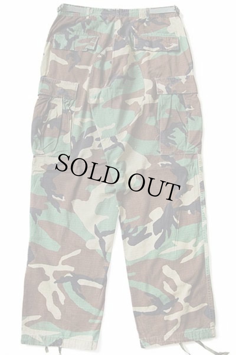 画像3: 90s 米軍 U.S.ARMY ウッドランドカモ BDU カーゴパンツ M-R★E (3)