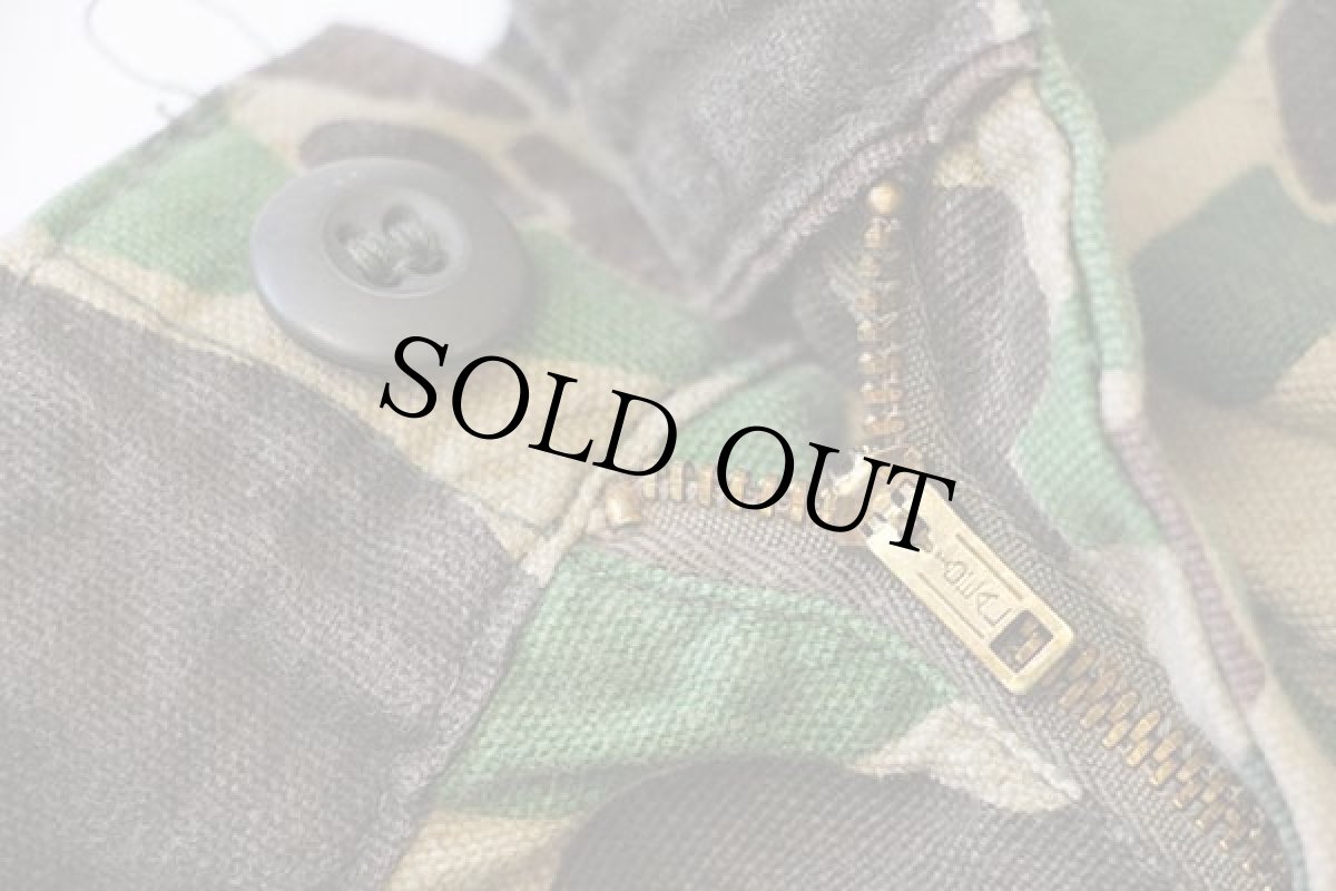 画像4: 70s RANGER ダックハンターカモ ベイカータイプ コットン ショートパンツ カスタム w34★ショーツ (4)