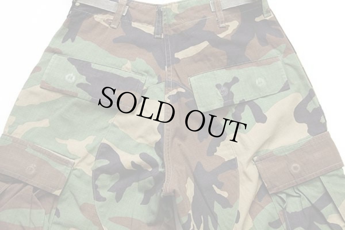 画像5: 90s 米軍 U.S.ARMY ウッドランドカモ BDU カーゴパンツ XS-XS★I (5)