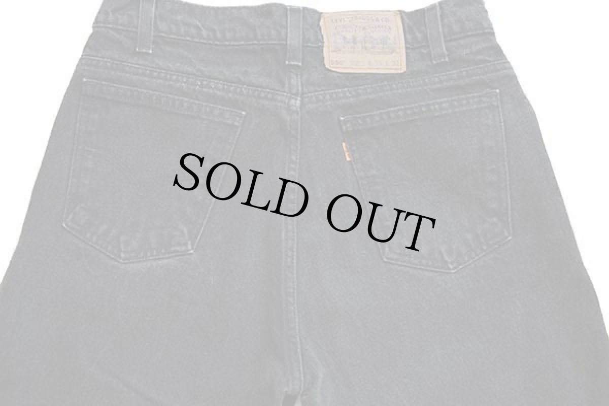 画像5: 90s メキシコ製 Levi'sリーバイス 550 ブラック デニムパンツ w33 L32★152 (5)