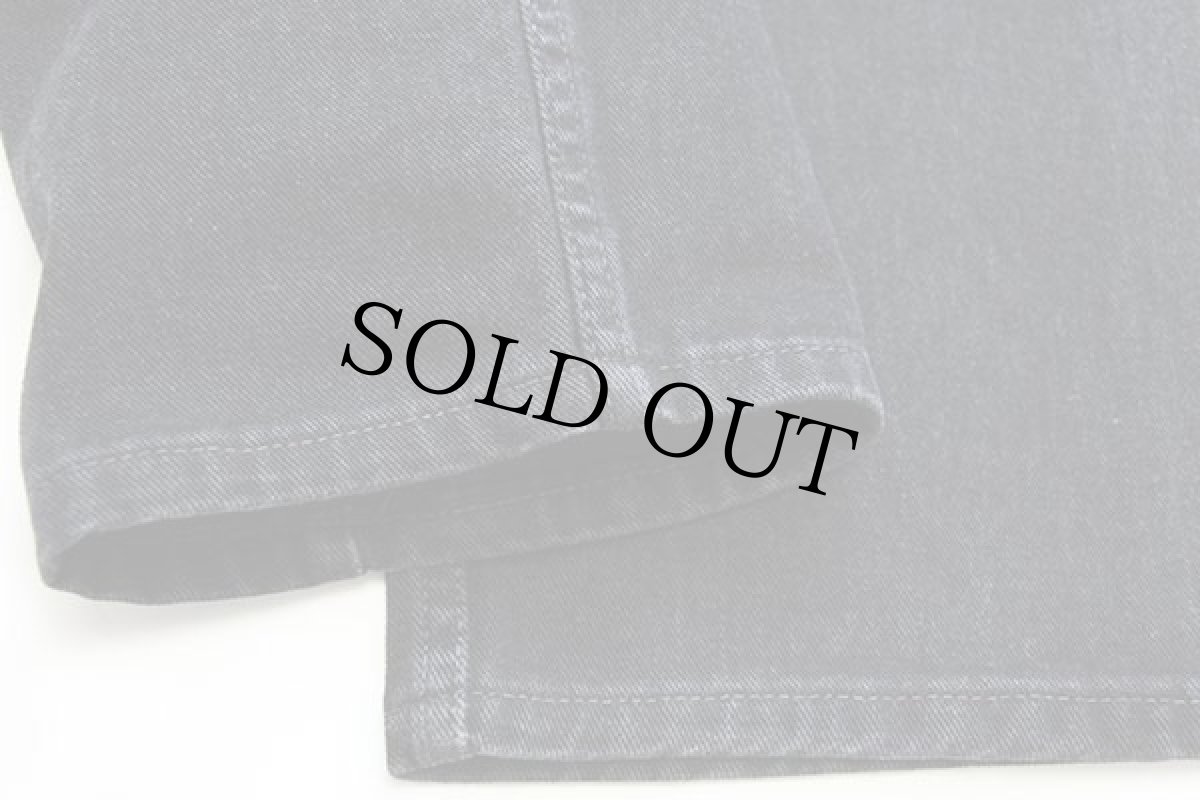 画像8: 00s USA製 Levi'sリーバイス 550 ブラック デニムパンツ w31★155 (8)