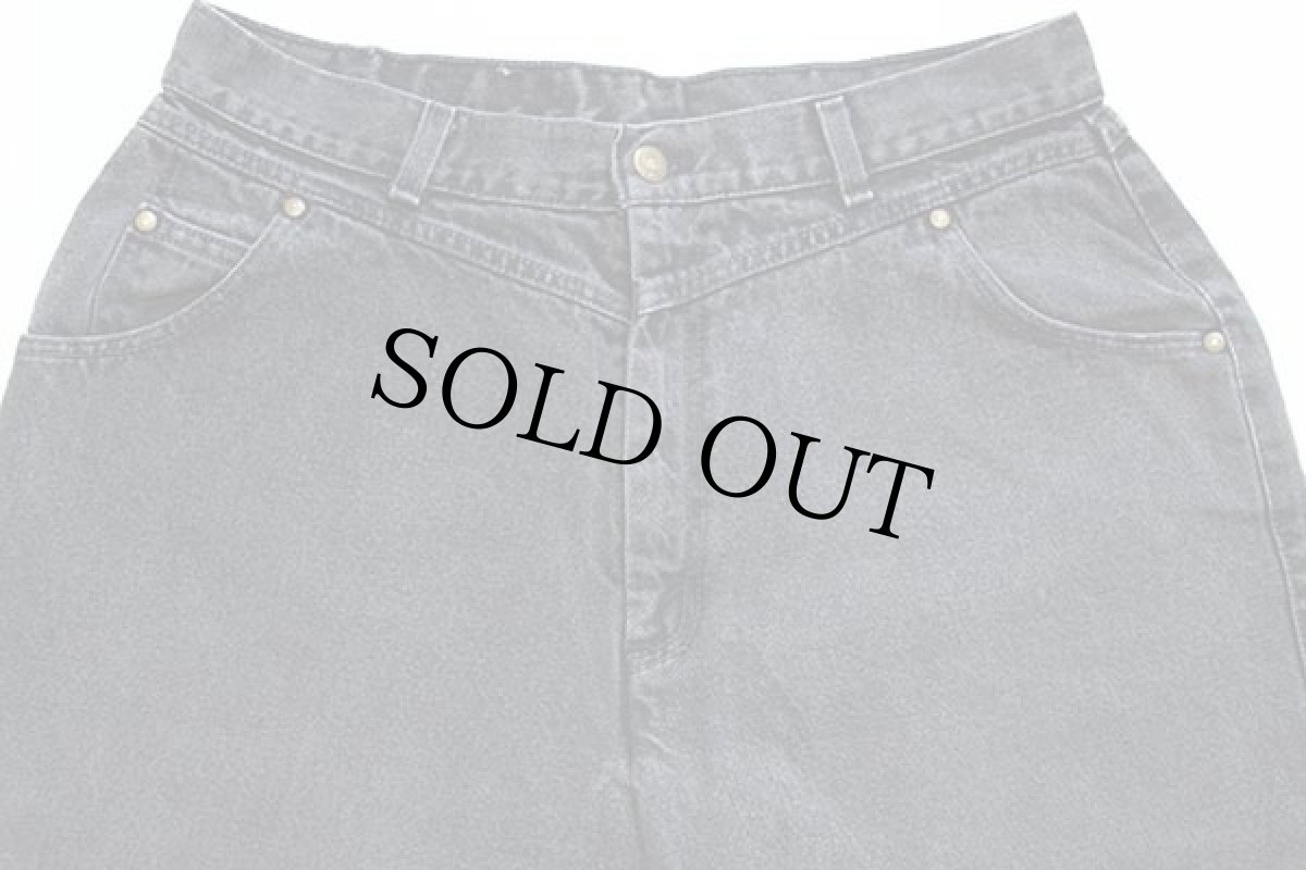 画像4: 90s USA製 Levi'sリーバイス ブラック デニムパンツ w33 (4)