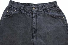 画像4: 90s USA製 Levi'sリーバイス ブラック デニムパンツ w33 (4)