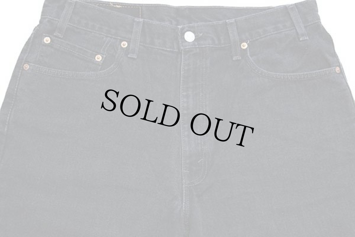 画像4: 00s USA製 Levi'sリーバイス 550 ブラック デニムパンツ w36 L32★156 (4)