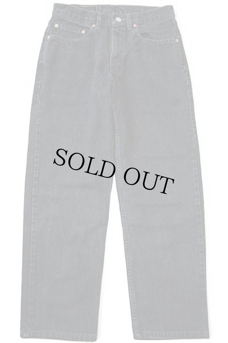 画像2: 00s USA製 Levi'sリーバイス 550 ブラック デニムパンツ w31★155 (2)