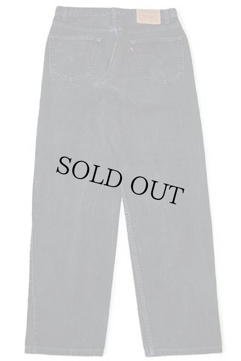 画像3: 90s カナダ製 Levi'sリーバイス 550 ブラック デニムパンツ w34 L32★154 (3)