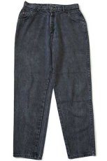 画像2: 90s USA製 Levi'sリーバイス ブラック デニムパンツ w33 (2)