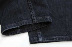 画像8: 00s USA製 Levi'sリーバイス 550 ブラック デニムパンツ w36 L32★156 (8)