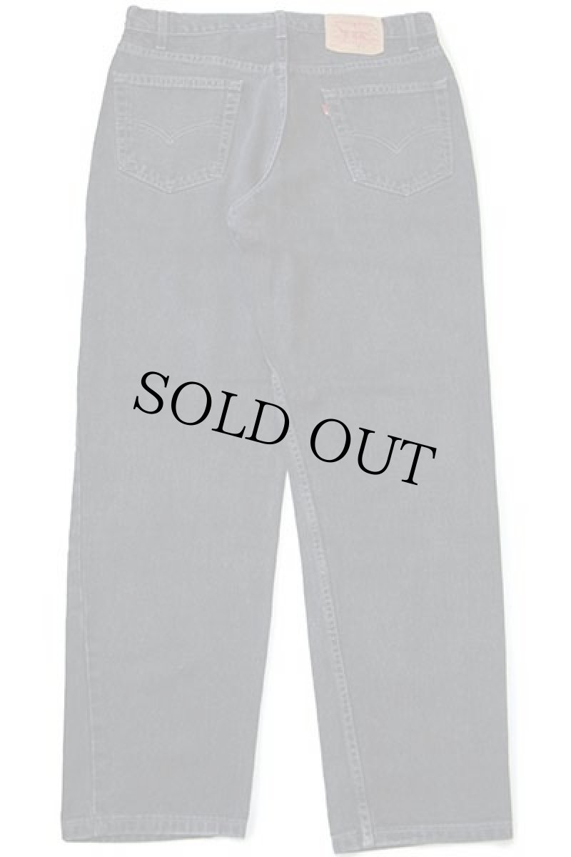 画像3: 00s USA製 Levi'sリーバイス 550 ブラック デニムパンツ w36 L32★156 (3)