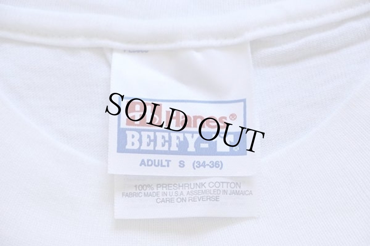 画像4: デッドストック★90s Hanes Anatomical Chart Co. THE HEART 人体 臓器 心臓 コットンTシャツ 白 S (4)