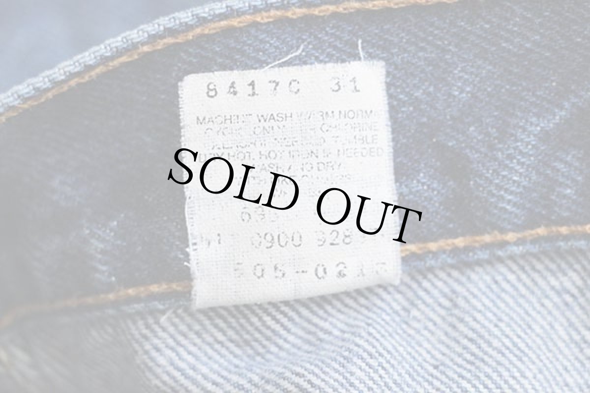 画像7: 00s USA製 Levi'sリーバイス 505 デニムパンツ w36 L32★102 (7)