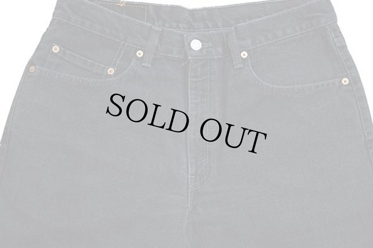 画像4: 90s カナダ製 Levi'sリーバイス 550 ブラック デニムパンツ w34 L32★154 (4)