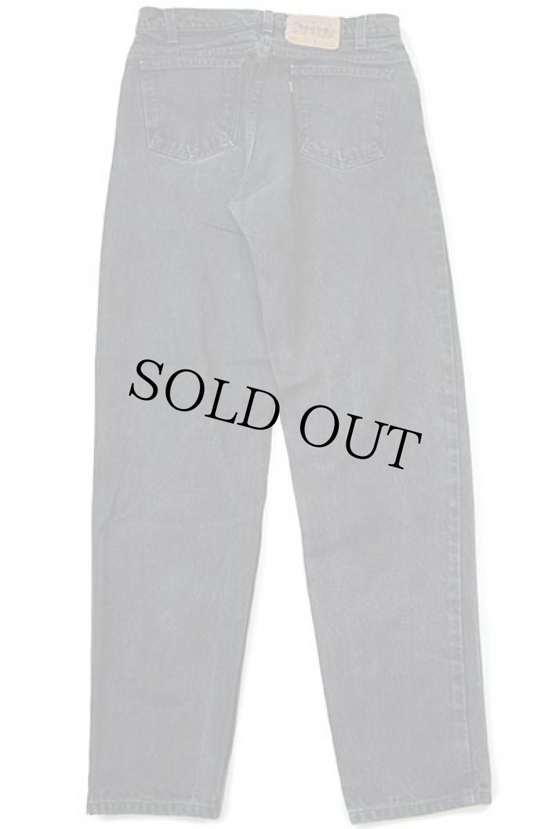 画像3: 90s メキシコ製 Levi'sリーバイス 550 ブラック デニムパンツ w33 L32★152 (3)