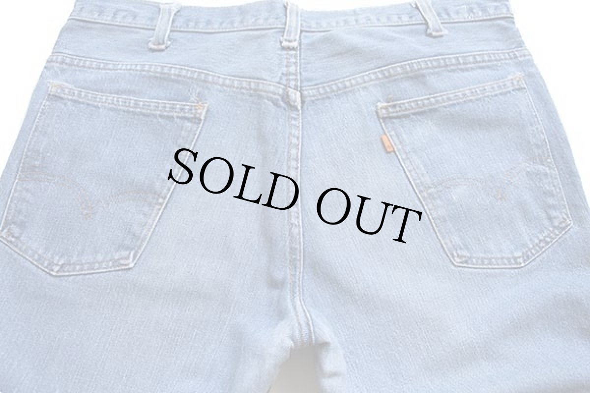 画像5: 70s USA製 Levi'sリーバイス 684 デニムパンツ w38 L31★ベルボトム (5)