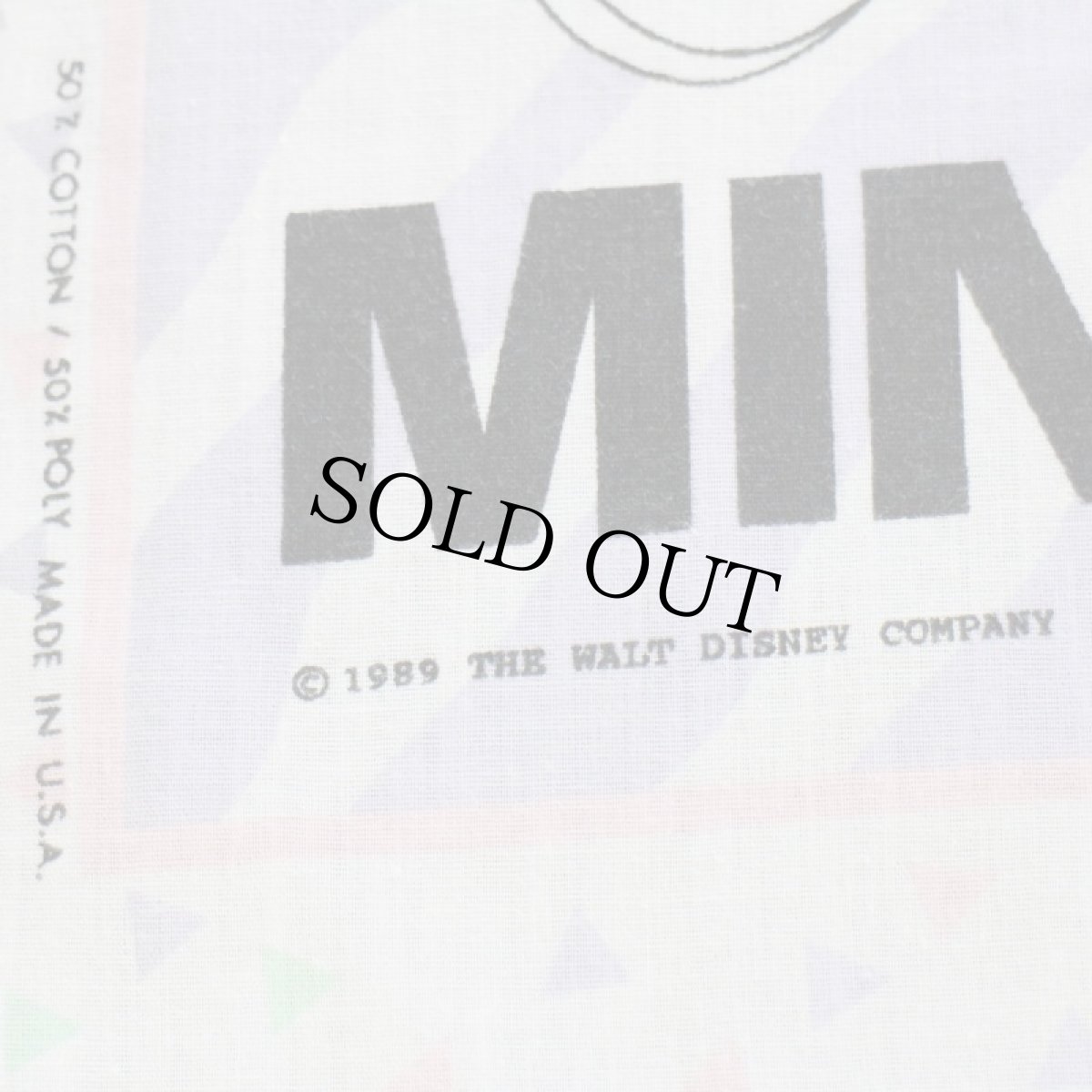 画像4: 80s USA製 Disneyディズニー MICKEYミッキー MINNIEミニー マウス バンダナ (4)