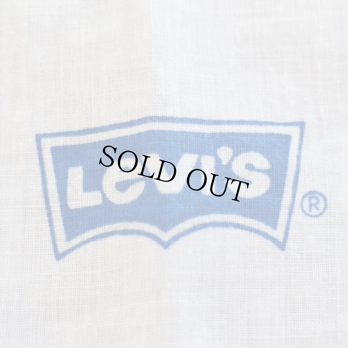 画像4: 80s USA製 Levi'sリーバイス USA OLYMPICオリンピック コットン バンダナ 白 (4)