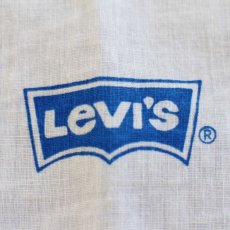 画像4: 80s USA製 Levi'sリーバイス USA OLYMPICオリンピック コットン バンダナ 白 (4)