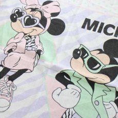 画像3: 80s USA製 Disneyディズニー MICKEYミッキー MINNIEミニー マウス バンダナ (3)